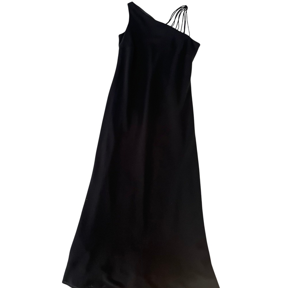 Vintage Jones Wear Black Maxi Dress Sleeveless Evening Party Cocktail Dress 10